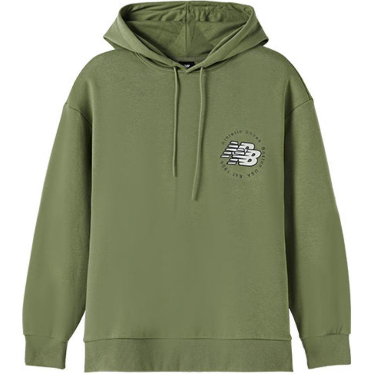 New Balance Sweatshirt Men s Green AMT23348-OLF M