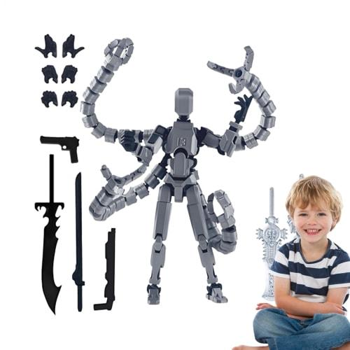 3D Printed Action Figures | Desktop Decorative Figure Toys | Articulated Models for Game Fans, Teens, Adults, Desktop Collectors, and Enthusiasts
