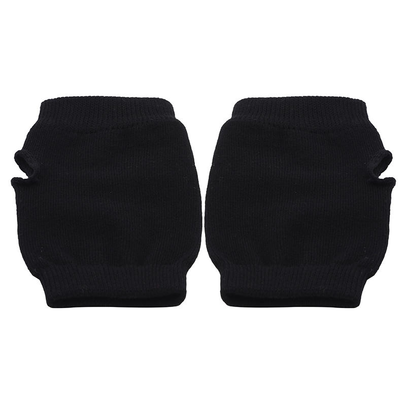 Unisex Winter Knitted Half Finger Gloves Combed Cotton Short Fingerless Student Writing Gloves