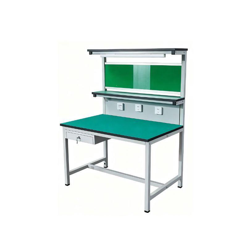 Heavy-Duty Anti-Static Workbench with Drawers and Storage Cabinet for Electronic Assembly and Repair