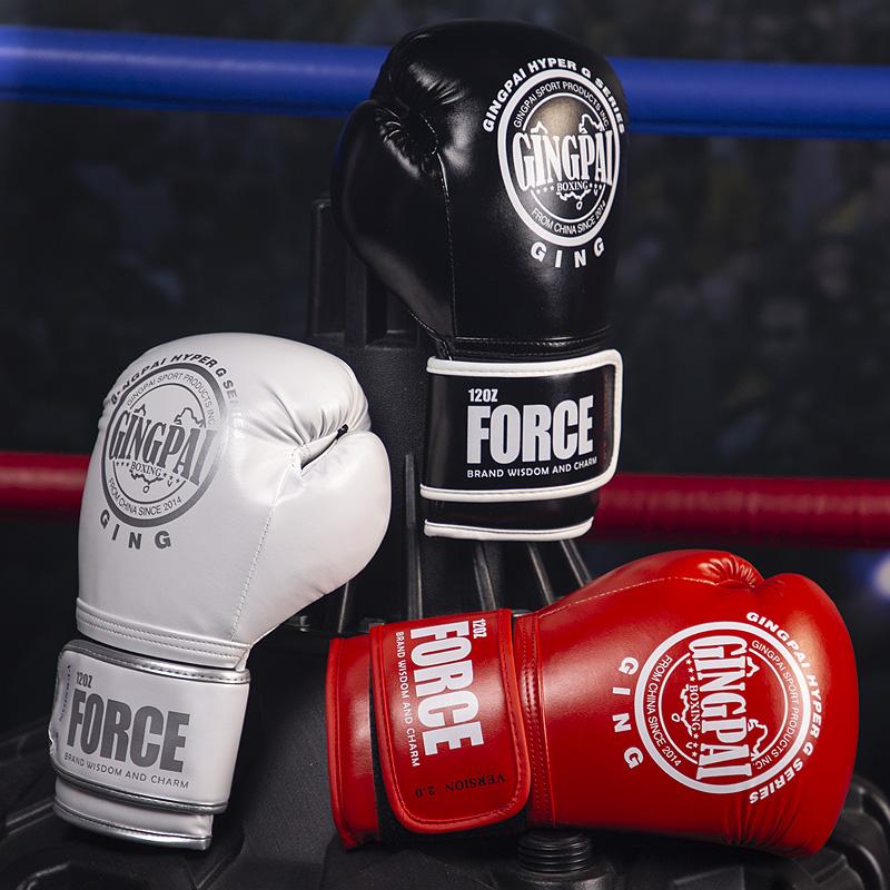 1/6/8/10/12Oz Kick Boxing Gloves for Women Men Pu Karate Muay Thai MMA Sanda Training Adults Kids Sparring Equipment