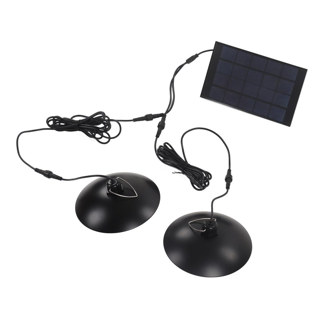 LED Solar Pendant Light Split Design Waterproof Light Controlled Induction Solar Shed Light
