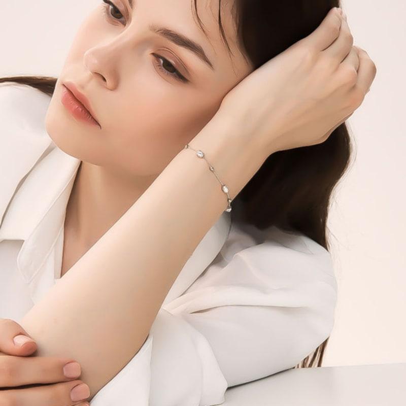 WESTISLAND Crystal Slide Bracelet C_WI5011341