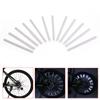 84PCS 360° Visibility Bicycle Wheel Reflector 75mm Reflective Spoke Skins  Night Riding