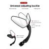 WEST BIKING Bicycle Rear View Mirror 360 Degree Rotate for Bike MTB Bicycle Electrical Bike Wide-Range Adjustable Angles Mirror