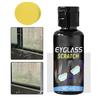 Scratch Remover For Eyeglasses Portable Polishing Cream 40g Lens Scratch Remover With Sponge And Cloth For Eyewear Phone Screen