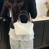 Neue Frühjahrs- und Sommermode vielseitige Pendler-Umhängetasche beliebte Textur Damentasche tragbare Bucket Bag