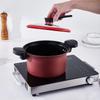 Yibodesi 23cm Red Iron Micro Pressure Cooker