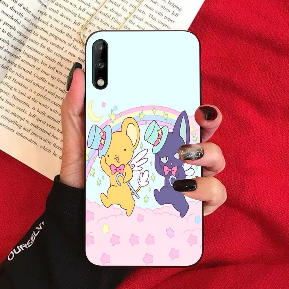 Sakura Card Captor Phone Case For Huawei Honor 10 lite 9 20 7A 9X 30 50 60 70 pro plus Soft Silicone Cover