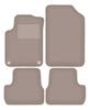 Beige Velour Floor Mats For: Citroen DS3 Cabrio (2015-)