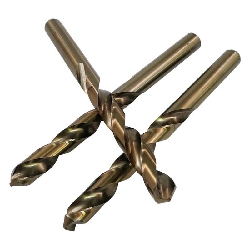 Baidate Straight Shank Cobalt Twist Drill Bits for Stainless Steel