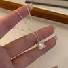 Women Light Luxury Niche Korean Style Shell Imitation Pearl Pendant Clavicle Necklace
