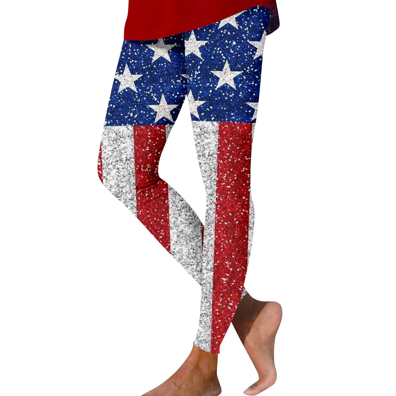 

Брюки для йоги с высокой талией для женщин и девочек, эластичные леггинсы с цветным принтом для тренировок, колготки XL красный