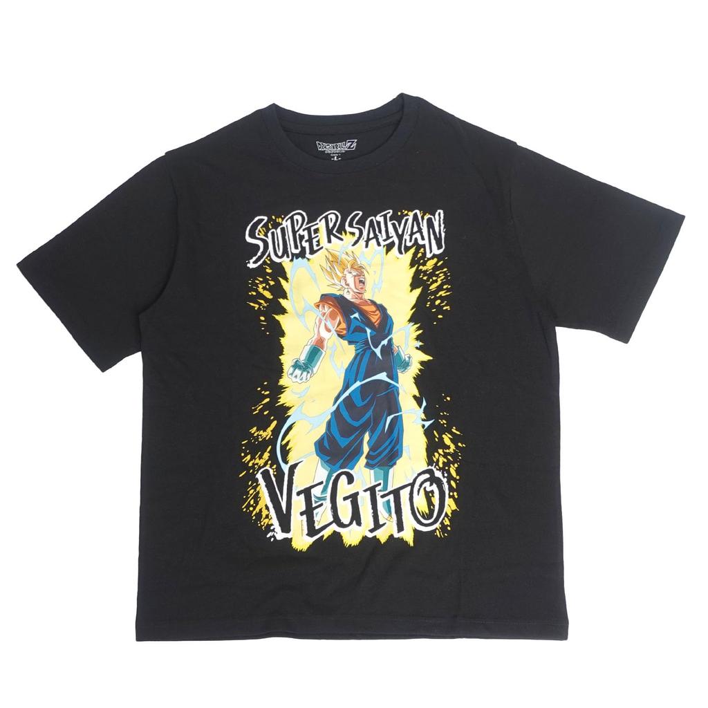 Dragon Super Super Character Goods [Fineplus] T-shirt, Short-sleeved, Ball, Vegito, Saiyan, Merchandise,