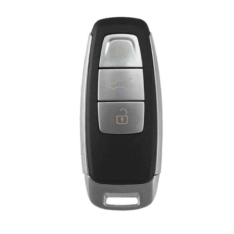 Automobile Premium Shockproof Plastic Intelligent Key Shell Cover Enclosure Housing For A8L Advanced Car Remote Key Fob