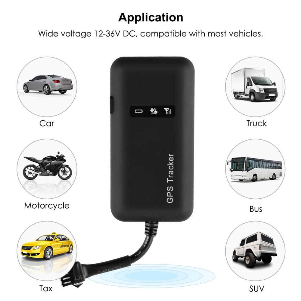 GT02D 4G Motorcycle GPS Tracker Speed Alert Fuel Cut Off Car Gps Tracking Device ACC Detection Anti-theft Mini Vehicle Locator