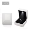 Seamless LED Jewelry Gift Box for Rings, Bracelets, and Necklaces with Light