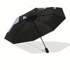 1pc ChococatUmbrella with Plastic Handle,Suitable for All Seasons Home Travel Outdoor UmbrellaSanlio180