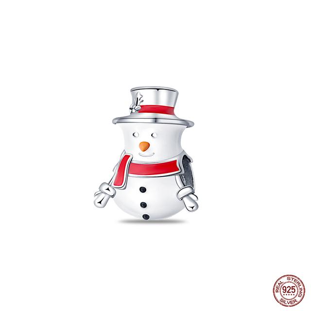 New 925 Sterling Silver Red Color Series Heart Shape Charms Beads Lucky Jewelry Gifts