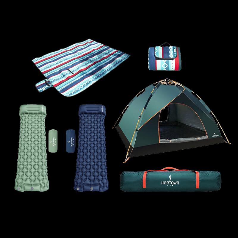 Outdoor Camping Tent  Sleeping Set