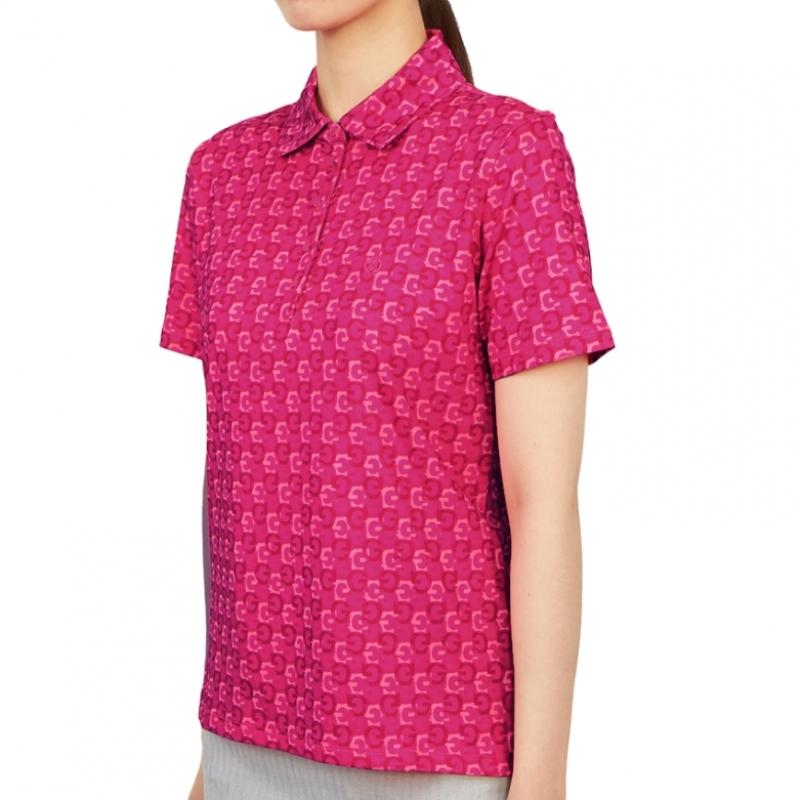 Zipore Damen Golf Kurzarm-T-Shirt g4lS23k563 Sor