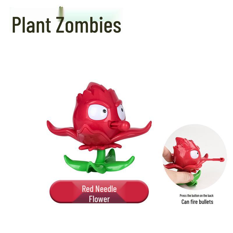 Plants vs. Zombies Toy Set: Machine Bug, Football Gun, Pea Pod, Carnivorous Plant Models