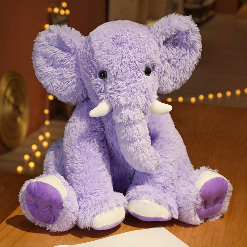 Cartoon Elefant Puppe Baby Elefant Beruhigendes Plüschtier Kissen Schlafpuppe Jungen und Mädchen Geschenke Heiß