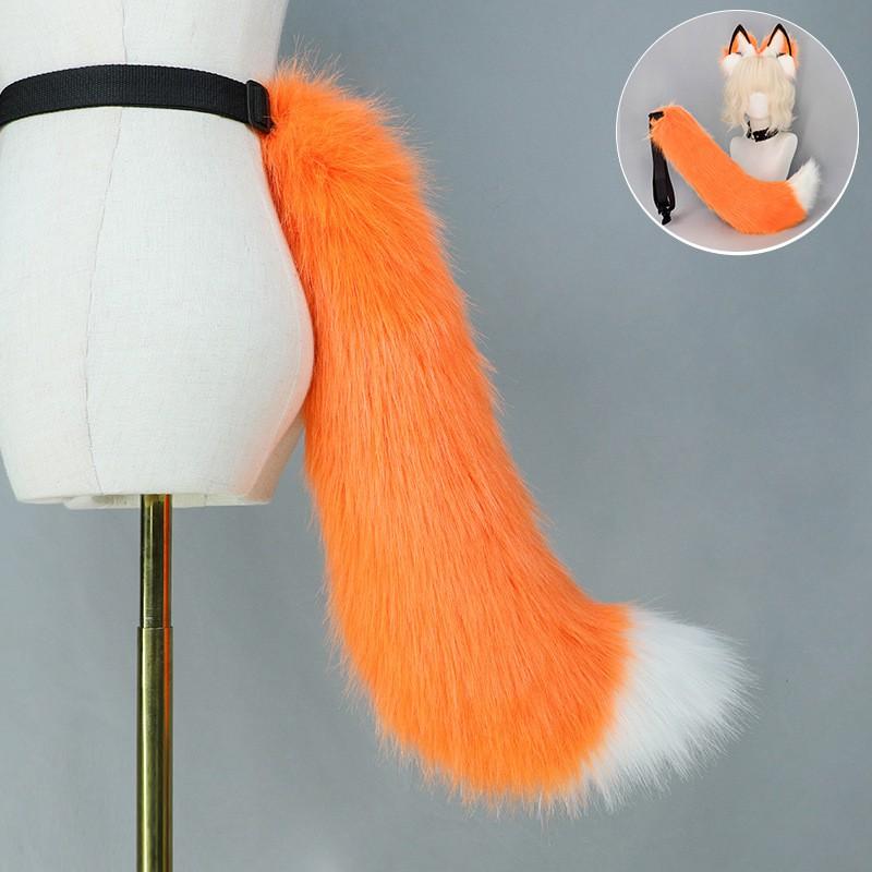 Handgefertigtes Plüsch-Fuchs-Ohren-Haarband Cosplay Party Kostüm Zubehör Süß Niedlich Tier-Thema Haarband
