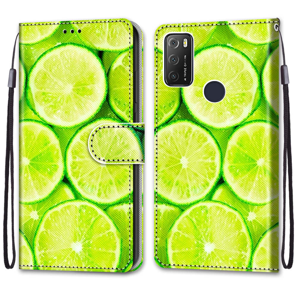 Painted Leather Flip Phone Case For Xiaomi Poco C40 M5S Redmi 9 9A 9C 9T Lion Cat Butterfly Wallet Card Holder Stand Book Cover