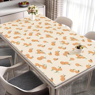 1pc Leather Table Runner Waterproof, Oilproof Washable, Anti-scald Tablecloth Light Luxury Premium Sense of Dining Table Surface Mats