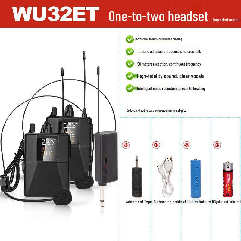 UHF Wireless Lavalier Microphone for Mobile Live Streaming & Vlogging - Special Offer