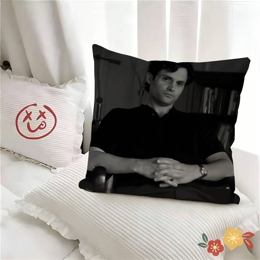 Pc Joe Goldberg YYOU Penn Pillow Case Fashion Square Pillowcase Bedroom Sofa Room Ins Decoration Leisure