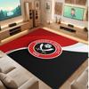 Sheffield United Football Print Crystal Velvet Rug, Comfortable Water Absorbent Non Slip Indoor Floor Carpet