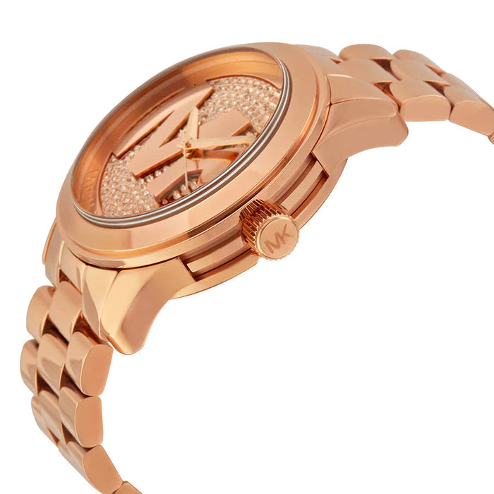 Michael Kors Sofie Crystal Rose Gold-Tone Stainless Steel Ladies Watch MK5661