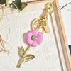 Style Daisy Bag Charm With Rhinestones For Fashionable Handbags And Gifts