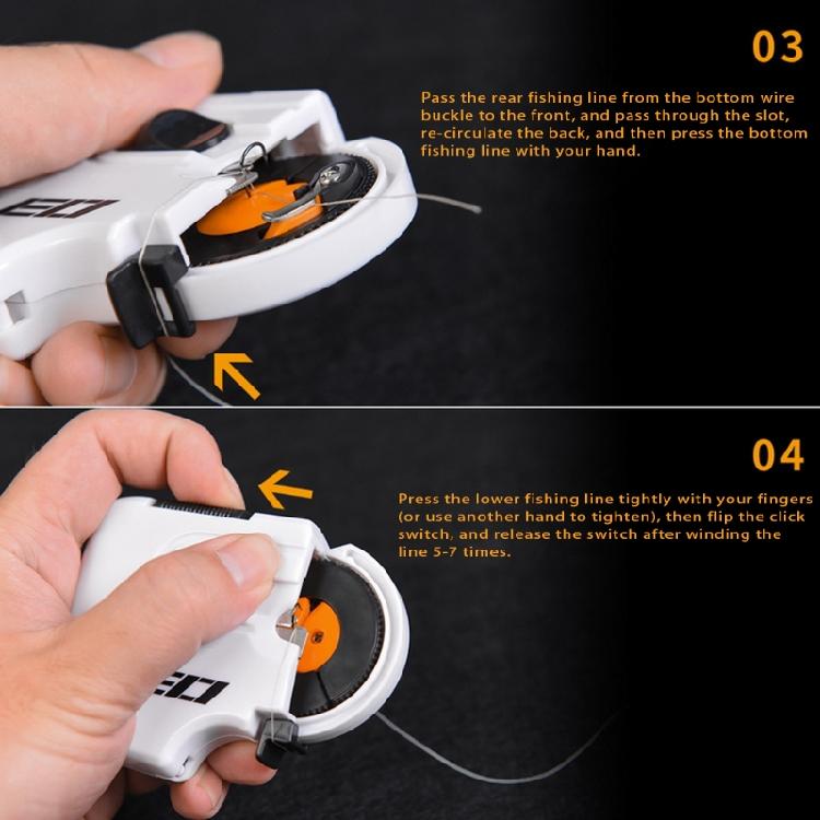 Automatic Fishing Hook Tier Machine Avoid Fishing Line Damaged by Hook Sturdy