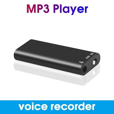 8G/16G/32G profesionalus mini skaitmeninis garso įrašymo įrenginys Mp3 grotuvas 3 viename balsu aktyvuota atmintis 192Kbps įrašymas WAV
