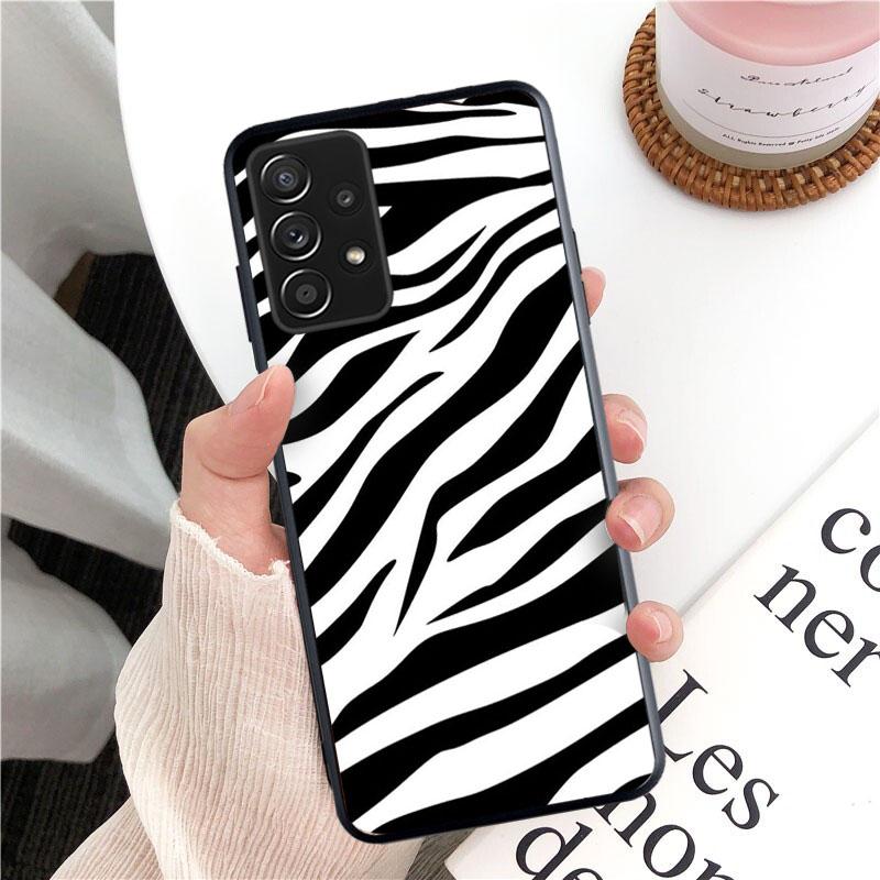 Zebra-Telefonhülle für Samsung Galaxy A13 A22 A12 A32 A71 A11 A21S A33 A52 A72 A51 A50 A70 A31 M31
