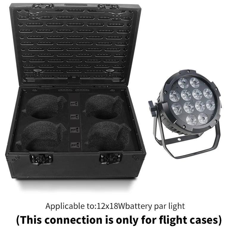 Plastic Flight Case Suitable for 19*15w / 19x25w / 12x18w Flight Case Only for LED Beam Light Box Flight Box Stage Light Case Convenient