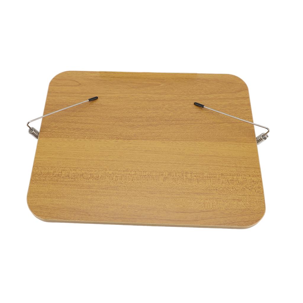 Reading Stand with 360 Degree Rotating Base and Page Clips Multifunctional Lift Support Book Holder