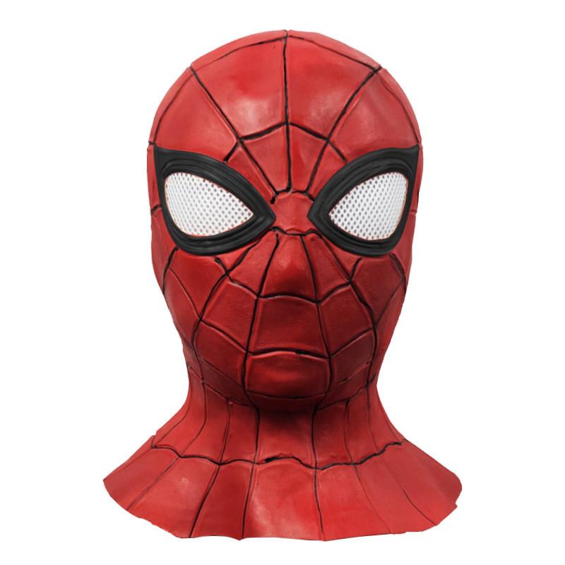 Funny Marvel Spider-man Costume Latex Mask For Halloween Party And Theatrical Props