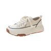 Women's Shoes Wear Resistant Non-slip 2025 Spring Versatile Casual Comfortable Lace-Up Canvas Platform Woman's Vulcanized Shoes