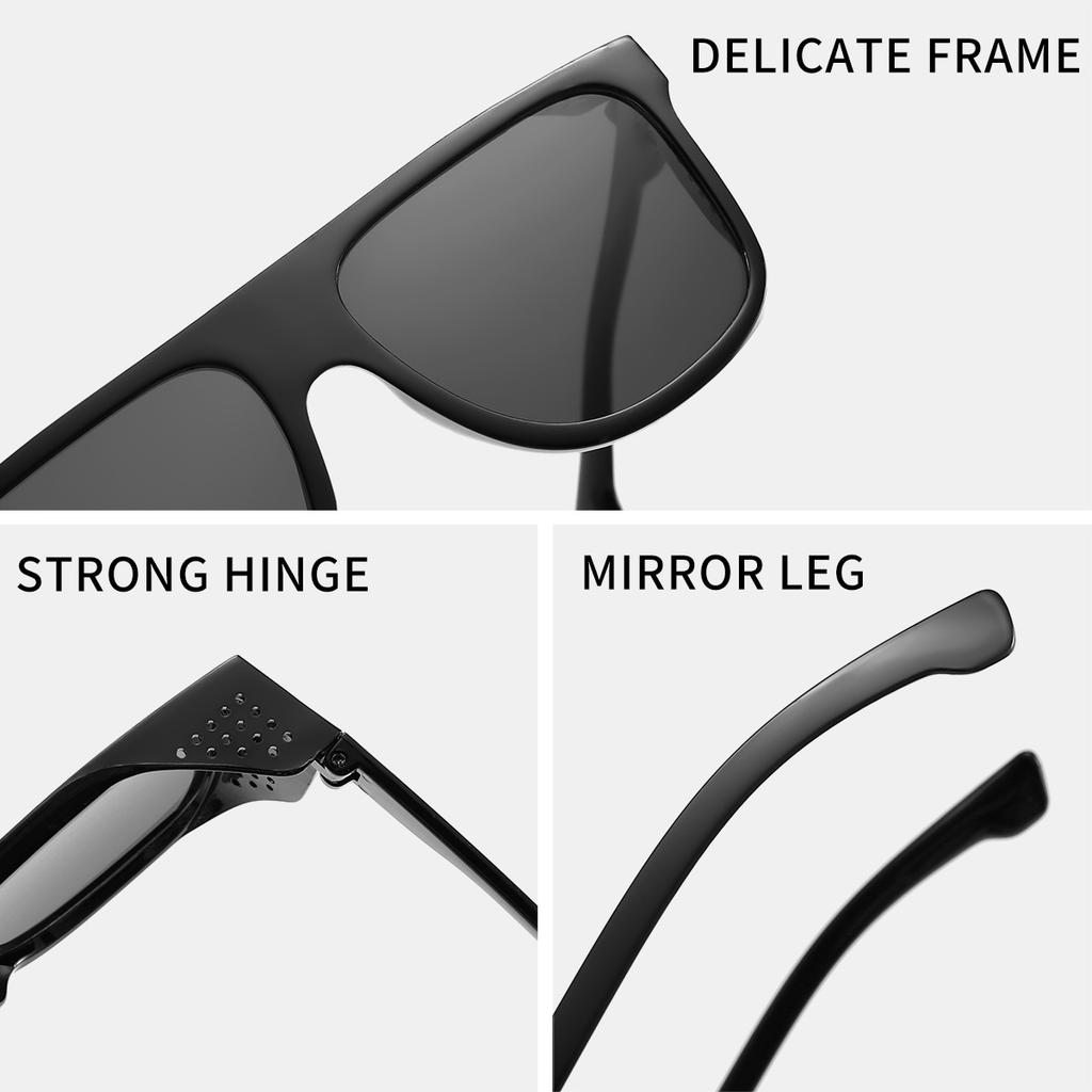 New Vintage Square Sunglasses Women Men Brand Rectangle Sun Glasses Female Oval Eyewear Oculos De Sol for Male Female Eyeglasses