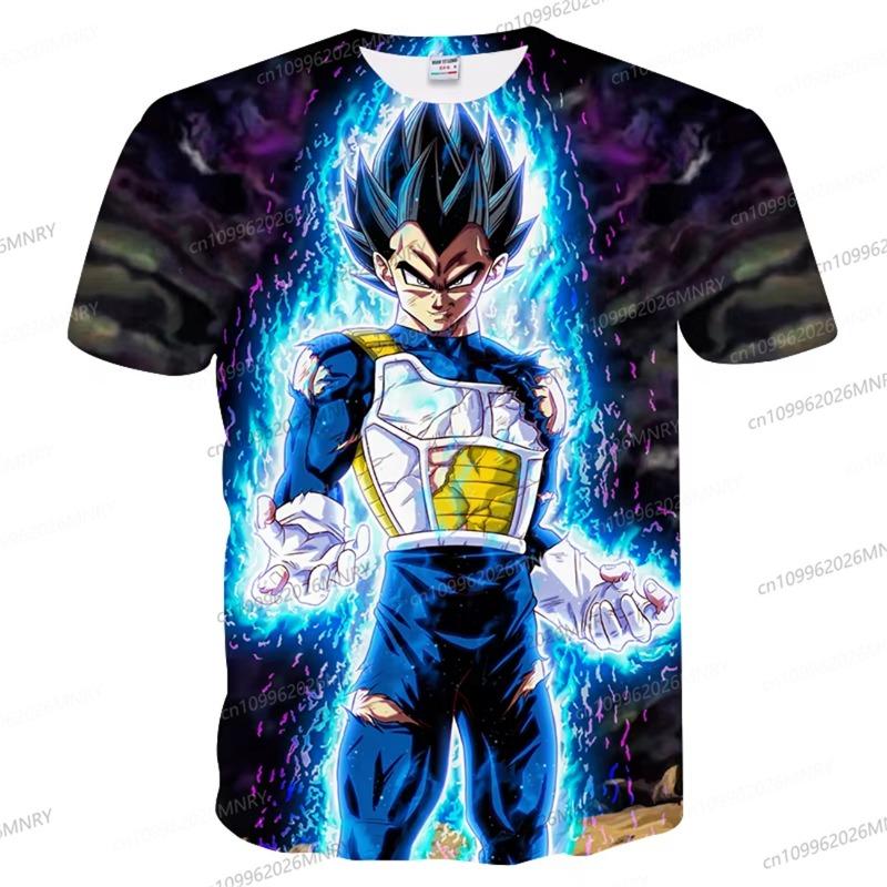 2026 New 3D Print Summer Men Women Dragon Ball Z Goku Ronaldo 7 Soccer Jersey Training Sports T-Shirt