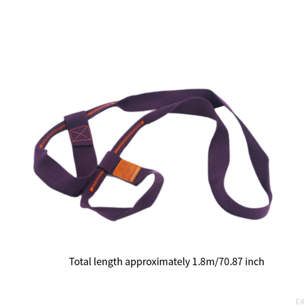 Yoga Mat Strap Carrying for Exercise Stretch Wide Gym Adjustable Multifunctional Thick Sling