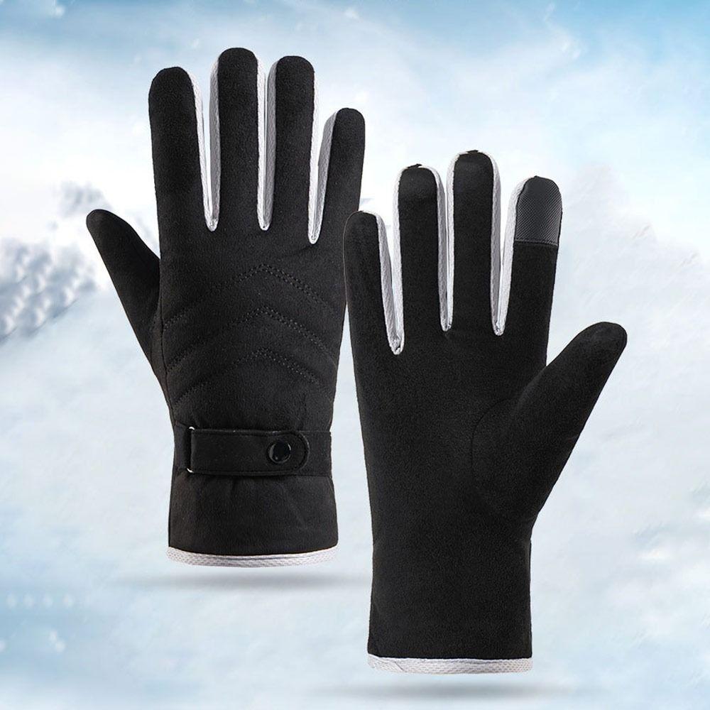 Warm Winter Gloves Touchscreen Outdoor Sports Gloves Fashion Cycling Gloves  for Men