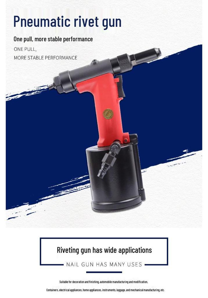 Lihong Industrial Grade Pneumatic Rivet Gun and Nut Riveter Machine