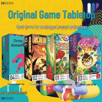Genuine Family Card Game: Escape from Skull Island Jurassic Circus Adventure