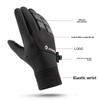 Warm-keeping Cycling Gloves for Outdoor Activities Skiing Cycling Water-resistant and Anti-slip Touchscreen with Added Insulation for Cold Protection.