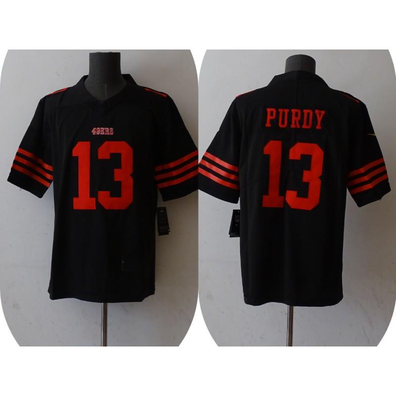 Mens Retro American Football Jersey 49ers 85 97 Bosa 23 13 Purdy Sports Shirt